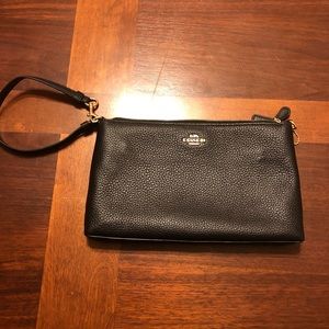 Large Coach wristlet